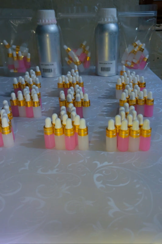 lots de 4 Musc tahara (blanc et rose) 3 ml.